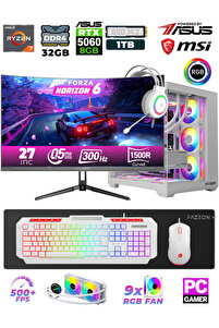 Xaser Sword X55 Ryzen 7 5700X 32GB 1TB M.2 SSD 8GB RTX5060 27