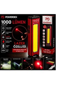 ＤＤＳ コンセントレイト レッセルプレミアム powerdex PD-8989 Şarjlı LED El Feneri Lazer Işıldak Oto Tamirci