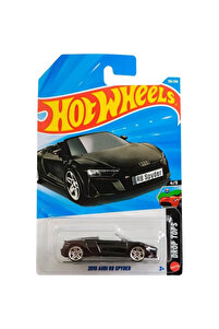 HOT WHEELS 2019 Audi R8 Spyder - Siyah (1/64) Yurt Dışı Uzun