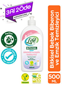 Life By Fakir Bitkisel Bebek Biberon Ve Emzik Temizleyici