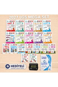 SİNAN KUZUCU YAYINLARI 8.Sınıf Mega Full Set 2027 LGS (kronometre
