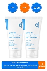 Related product image Quality Life Baby Sunscreens