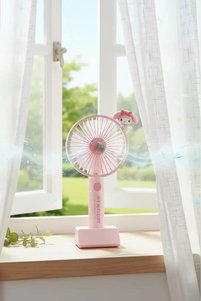 Hydrangea Melody　5種セット＆ノベルティの扇子　nene様 SANRIO Lisanslı My Melody Mini El Vantilatörü – Taşınabilir Şarjlı