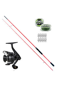 Okuma Revenger 3000 - Ryuji Red Fox 270cm 5-55gr Spin Olta Seti