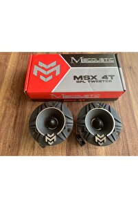 MACOUSTİC Deniz Sound Garage 10 cm Tweeter MSX 4T 300 Watt 60 Rms