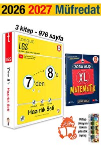 Tonguç Yayınları 7'den 8'e Hazırlık Seti 2026 Yaz Tatili 8. Sınıf