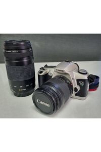Canon EOS 500N 28-80mm + 75-300mm Lensli Analog Filmli Fotoğraf