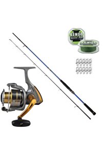 DAIWA Samurai 270cm 14-42gr - Okuma Monkey 4000 Spin Olta Seti