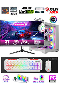 Xaser Sword X55 Ryzen 7 5700X 32GB 1TB M.2 SSD 8GB RTX5060 27
