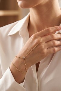 Related product image Elika Silver Bijou Hand Chains