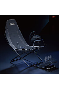 EXVEGA Katlanabilir Koltuklu Sim Racing Yarış Simülatörü Kokpiti