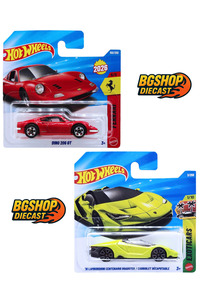 HOT WHEELS FERRARI - Dino 206 GT - 16 Lamborghini Centenario
