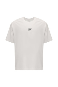 Reebok LC 6158 ERDA TEE Beyaz Yuvarlak Regular Fit Düz Erkek T