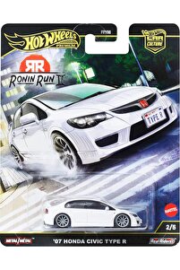 HOT WHEELS Premium 1/64 - Ronin Run II - '07 Honda Civic Type R
