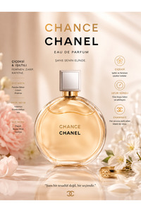 Chanel Chance Eau de Parfum Çiçeksi ve Zarif Notalara Sahip Kalıcı