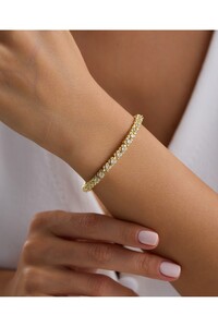 صورة المنتج ذات الصلة Silver أساور فولاذية