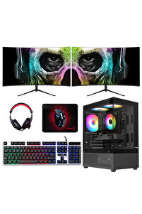 【売り尽くし特大セール！】Core i7&GTX980 ゲーミングPC！A19 TURBOX Tx9493 i7 860 16GB Ram 256GB SSD 4GB GT740 23.8 Dual Curved