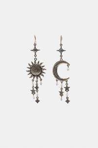 صورة المنتج ذات الصلة Stradivarius أقراط مرصعة