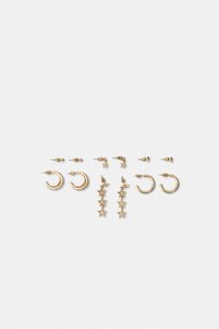 صورة المنتج ذات الصلة Stradivarius أقراط مرصعة