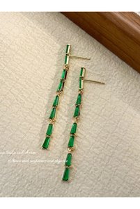 صورة المنتج ذات الصلة Take Two By Styli أقراط مرصعة