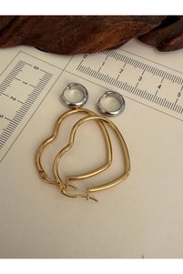Related product image Rupen Kraft Steel Earrings