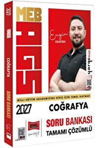 Yargı Yayınları 2027 MEB AGS Coğrafya Tamamı Çözümlü Soru Bankası