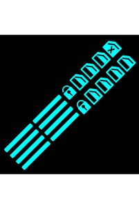 Related product image Choice Coats of Arms Stickers & Phosphor Strips
