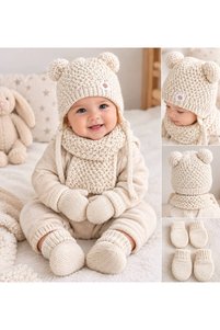 Related product image Kitti Scarf Beanie Gloves Set