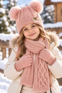 Related product image MİNİKO KİDS Scarf Beanie Gloves Set