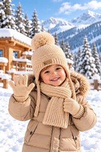 Related product image MİNİKO KİDS Scarf Beanie Gloves Set