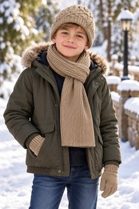 Related product image MİNİKO KİDS Scarf Beanie Gloves Set