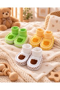 Related product image Renkli Puset Sock Slippers