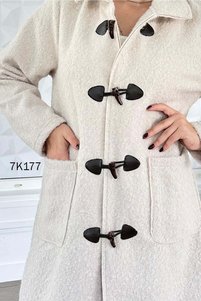 صورة المنتج ذات الصلة İnce Topuk معاطف طويلة