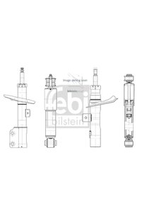Σχετική φωτογραφία προϊόντος FEBI BILSTEIN Σταθεροποιητής αυτοκινήτου