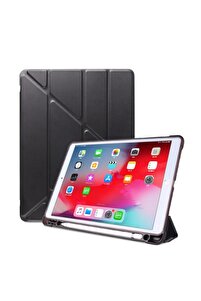 UnDePlus Apple Ipad Pro 9.7 Uyumlu Kılıf Kalem Bölmeli Trifolding