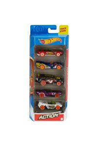 HOT WHEELS 5'li Araba Seti 01806 Gtn44 Hw Action - Fiyatı, Yorumları