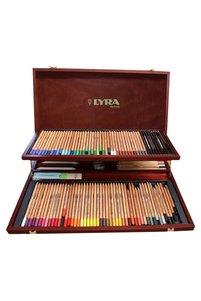 リピネイル　2色セット Lyra Rembrandt Polycolor 106 Parça Ahşap Set L2004200 - Fiyatı