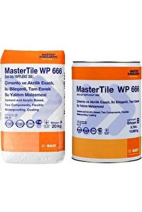 BASF Mastertile Wp 666 Set Su Yalıtım (yapflex 306 - 30 Kg/set