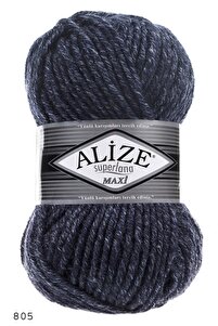 Alize Superlana Maxi El Örgü Ipi Jaspe Lacivert 805 - Fiyatı Alize Superlana Maxi El Örgü Ipi Jaspe Lacivert 805 - Fiyatı