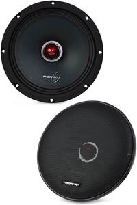For-X 300w 20cm Kırmızı Göbekli Midrange Neo Hoparlör Xmd-1520n