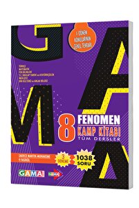 Gama Yayınları Fenomen 8.sınıf Kamp Kitabı Tüm Dersler Soru