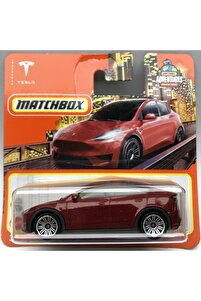 Matchbox Tesla Model Y Bordo Advantures 1:64 Ölçek Marka 18/100
