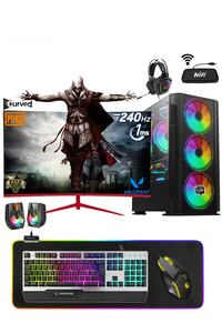 Zeiron Gnx19 Ryzen 5 3600 32gb 256gb M.2 Ssd+1tb Hdd Gtx1050ti 27