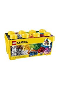 レトロ缶4缶セット LEGO Classic Orta Boy Yaratıcı Yapım Kutusu 484 Parça +4 Yaş