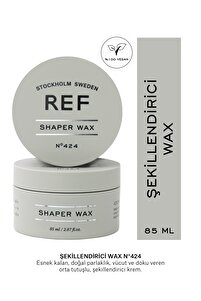 REF STOCKHOLM Shaper Wax 85 Ml Orta Tutuşlu Şekillendirici Krem