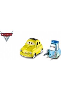 Mattel Disney Pixar Cars Luigi & Guido DXV29 FJH93 Lisanslı Ürün