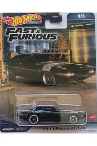 HOT WHEELS Fast Furious Özel Seri Premium Koleksiyon Araba 1971