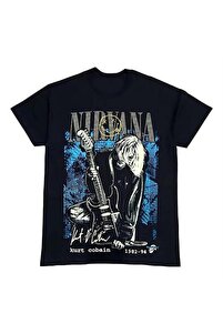 Gofeel Nirvana Kurt Cobain Siyah (Unisex) T-Shirt Ordini - Fiyatı