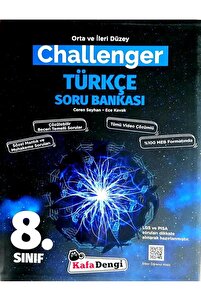 Kafa Dengi Yayınları 8. Sınıf Challenger Türkçe Soru Bankası