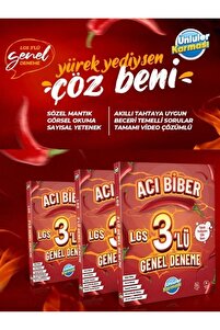 Ünlüler Karması 8. Sınıf Yürek Yediysen Çöz Beni Acı Biber LGS 3Lü